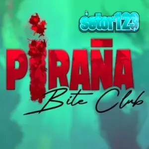 Tampilan visual slot Piranha Bite Club dengan tema bawah laut yang intens