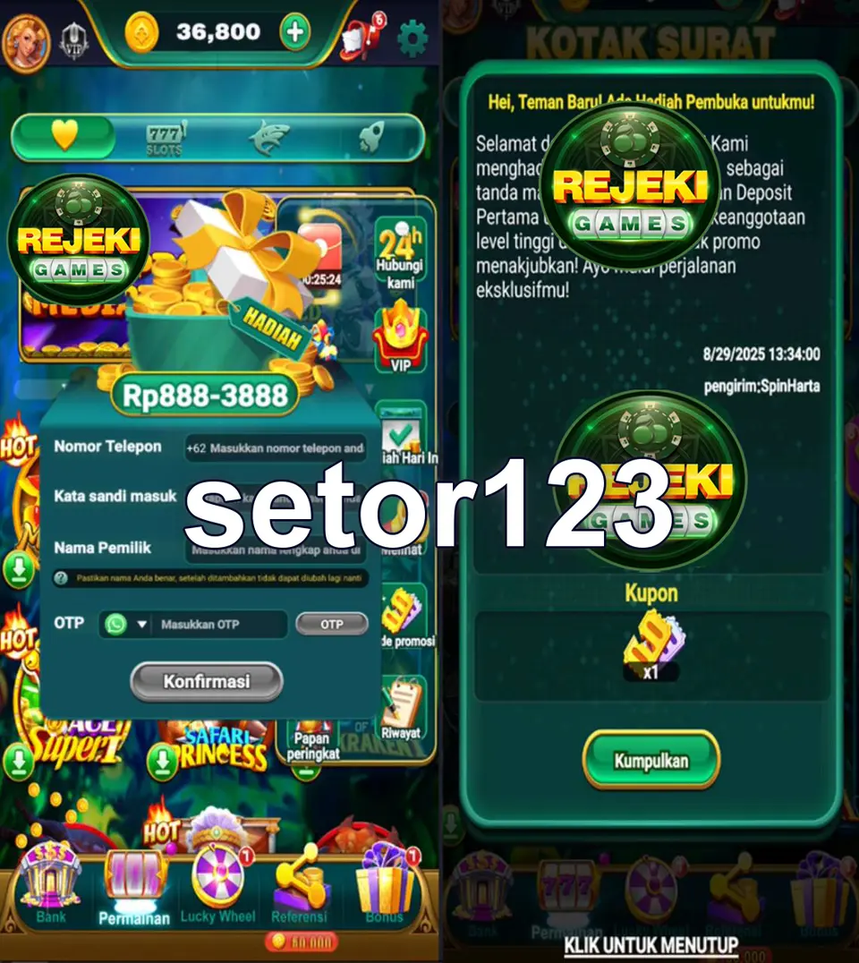 setor123 Tangkapan Layar Resmi APK